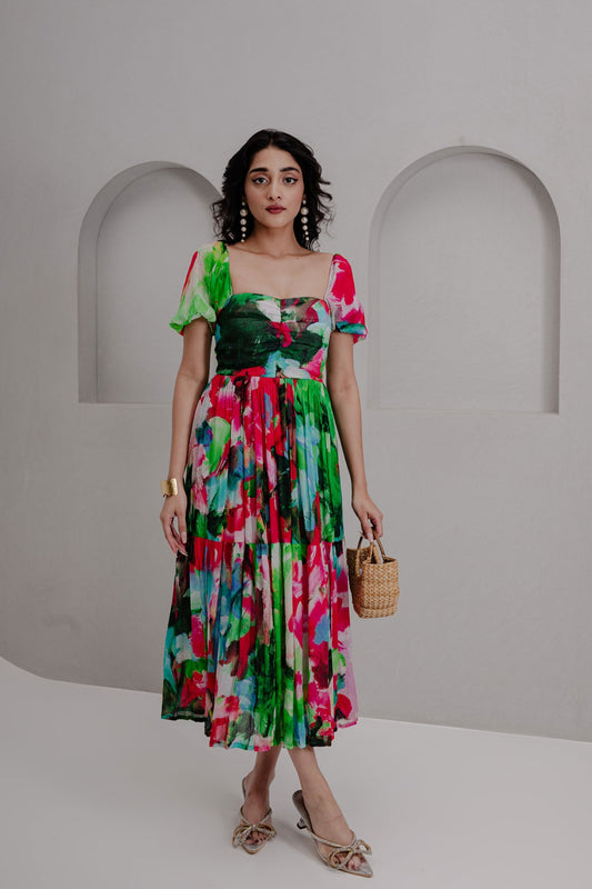 AMAZONIA MIDI DRESS