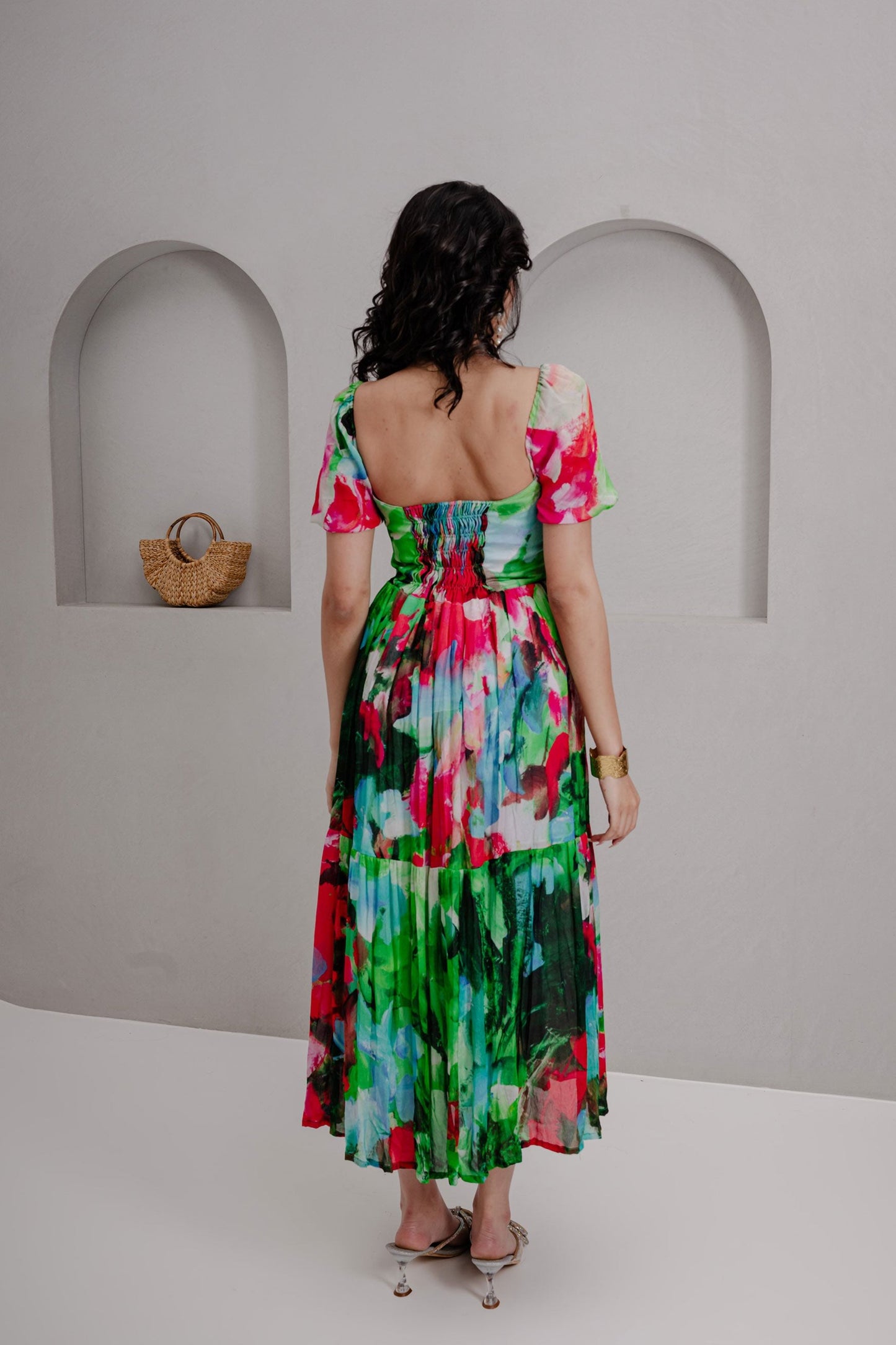 AMAZONIA MIDI DRESS