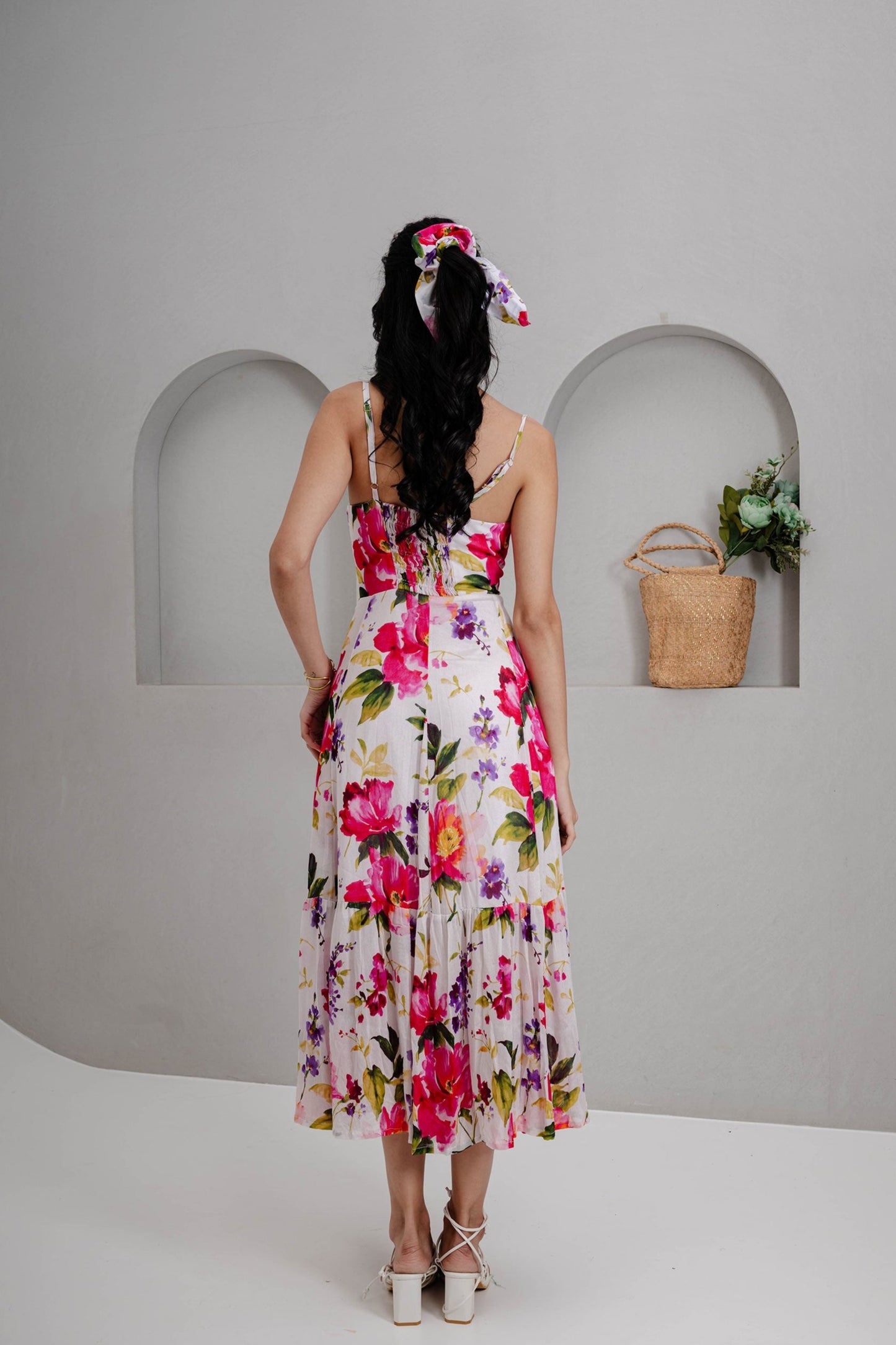 LA VIE EN ROSE MAXI DRESS